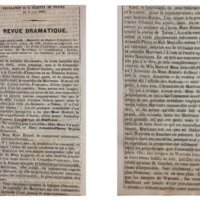1857 : Le false confidenze, Revue de presse