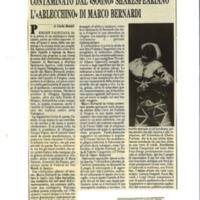 1988 : Arlecchino educato dall’amore (Marco Bernardi) revue de presse (reprises)