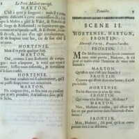 1739 : Le petit-maître corrigé