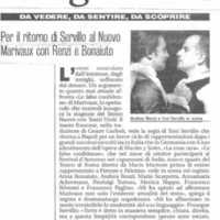 1998 : Le false confidenze (Toni Servillo), Revue de presse