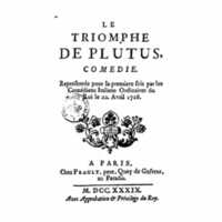 1729 : Le triomphe de Plutus