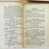 1739 : Le petit-maître corrigé