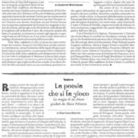 1998 : Le false confidenze (Toni Servillo), Revue de presse (Reprise 2005-2007)