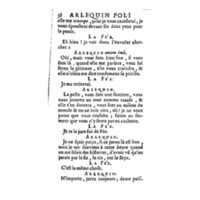 1723 : Arlequin poli par l’amour