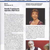 1998 : Le false confidenze (Toni Servillo), Programme (Reprises 2005-2007)
