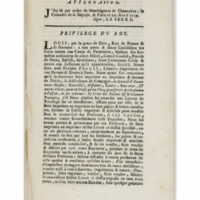 1739 : La méprise