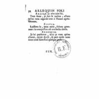 1723 : Arlequin poli par l’amour