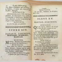 1739 : Le petit-maître corrigé