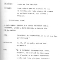 1988 : Arlecchino educato dall’amore (Marco Bernardi) script