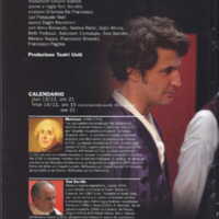 1998 : Le false confidenze (Toni Servillo), Programme (Reprises 2005-2007)