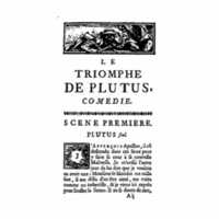 1729 : Le triomphe de Plutus