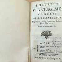 1733 : L’heureux stratagème