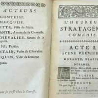 1733 : L’heureux stratagème