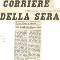 1976 : La doppia incostanza, Revue de presse