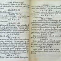 1739 : Le petit-maître corrigé