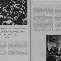 1971 : La finta serva ovvero il furbo punito, Programme du Festival de Spoleto