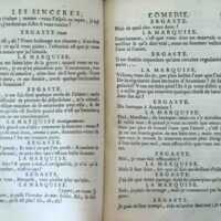 1739 : Les sincères