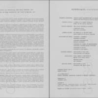 1971 : La finta serva ovvero il furbo punito, Programme du Festival de Spoleto