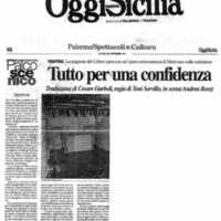 1998 : Le false confidenze (Toni Servillo), Revue de presse