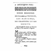 1723 : Arlequin poli par l’amour