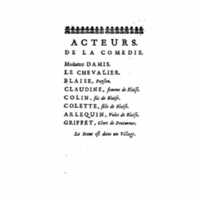 1729 : L’héritier de village