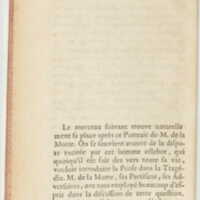 1747 : Mahomet second