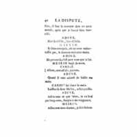 1747 : La dispute