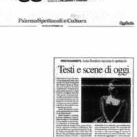 1998 : Le false confidenze (Toni Servillo), Revue de presse