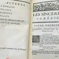 1739 : Les sincères