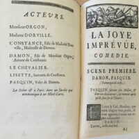 1738 : La joye imprévue