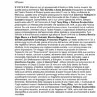 1998 : Le false confidenze (Toni Servillo), Revue de presse (Reprise 2005-2007)