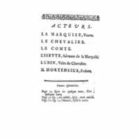 1728 : La seconde surprise de l’amour