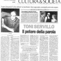 1998 : Le false confidenze (Toni Servillo), Revue de presse (Reprise 2005-2007)