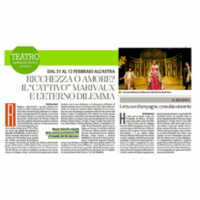2015 : Il trionfo del dio denaro, Revue de presse