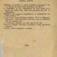 1907 : Il legato (Felicina Sacchetti Parvis)