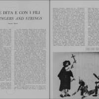 1971 : La finta serva ovvero il furbo punito, Programme du Festival de Spoleto
