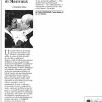 1998 : Le false confidenze (Toni Servillo), Revue de presse (Reprise 2005-2007)