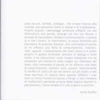 1998 : Le false confidenze (Toni Servillo), Programme (Reprises 2005-2007)