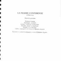 1995 : La madre confidente (Franco Però)