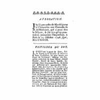 1747 : La dispute