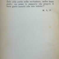 1930 : Il lascito (Maria Luisa Fanciulli)