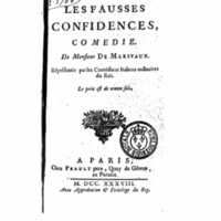 1738 : Les fausses confidences