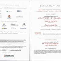 1998 : Le false confidenze (Toni Servillo), Programme (Reprises 2005-2007)