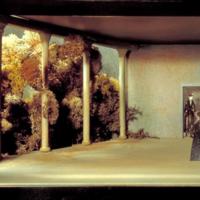 1985 : Il trionfo dell’amore, Maquette du décor