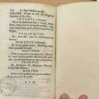 1739 : Le petit-maître corrigé