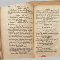 1739 : Le petit-maître corrigé