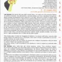 1998 : Le false confidenze (Toni Servillo), Programme (Reprises 2005-2007)