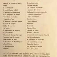 1920 [environ] : Le false confidenze (troupe Bratti)