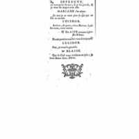 1740 : L’épreuve