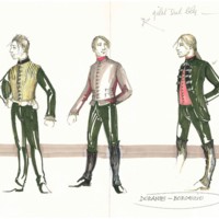 2012 : Il gioco dell’amore e del caso, (Piero Maccarinelli) costumes (maquettes)